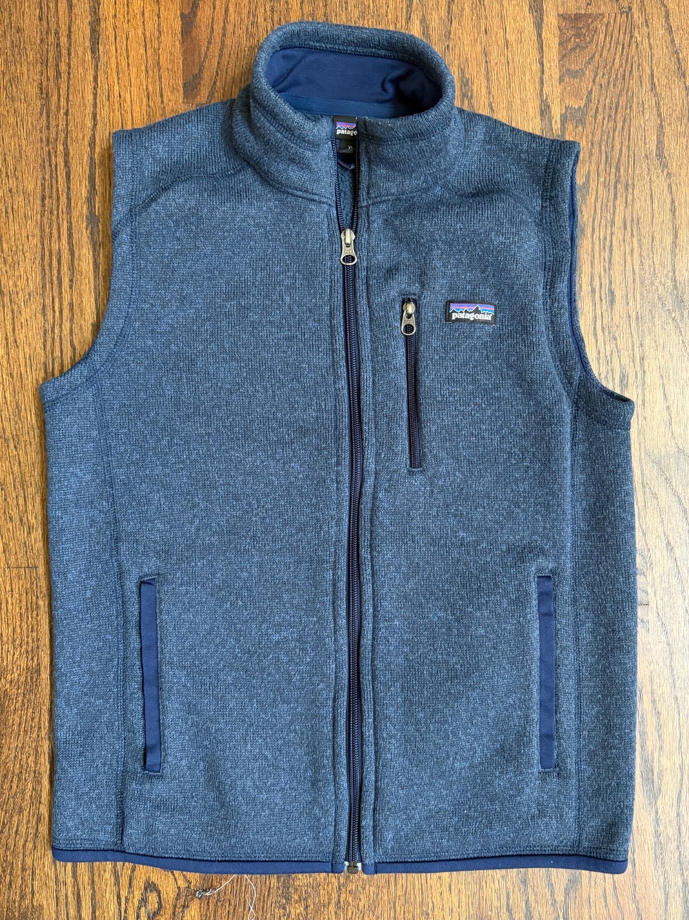 Patagonia Boy’s Classic Better Sweater Vest in New Navy